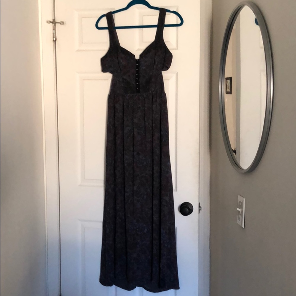 Free People Black Maxi Dress